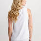 Frank Lyman - V-neck Sleeveless Top