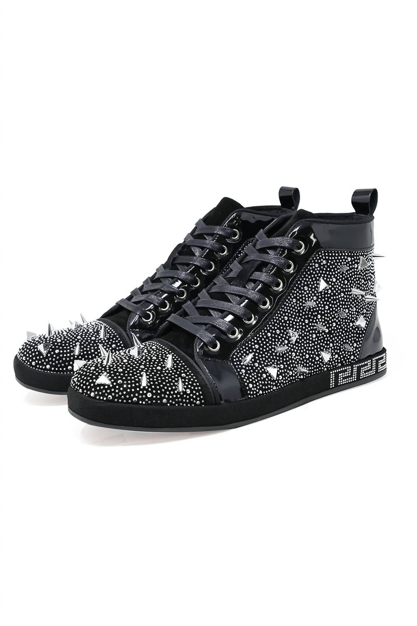 Barabas - Men's Show Stopper Spike High Top Sneakers