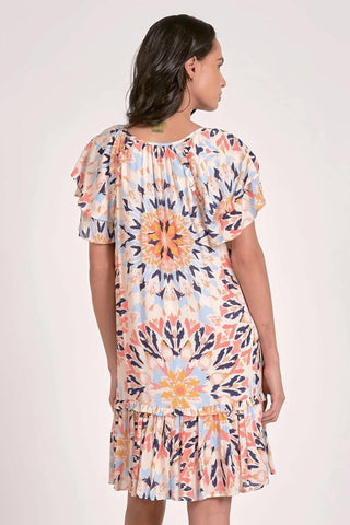 Elan - Ruffle Short Sleeve Dress