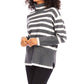 Karen Kane - Stripe Turtleneck Sweater