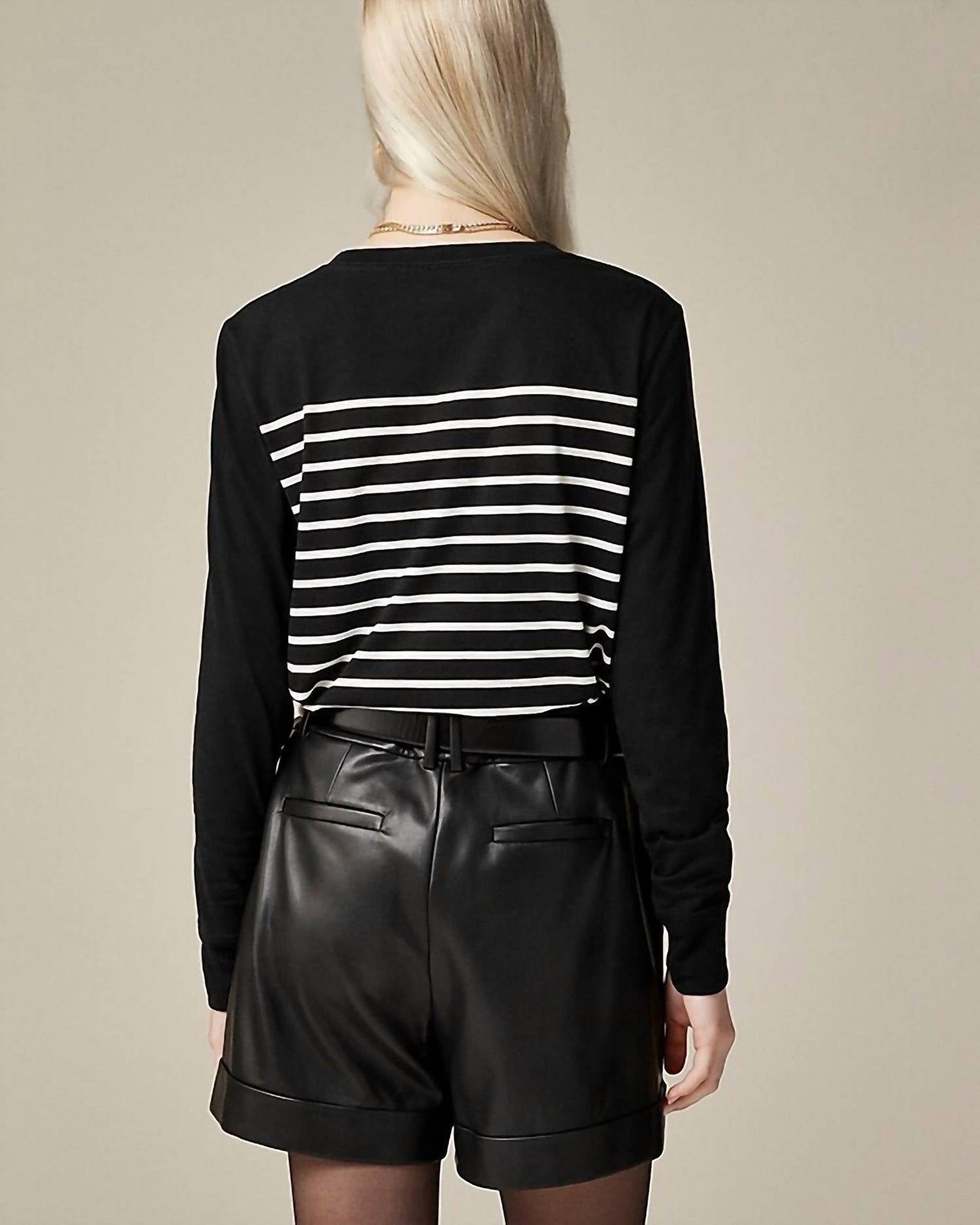 J.Crew - Pima Cotton Long-sleeve T-shirt In Stripe