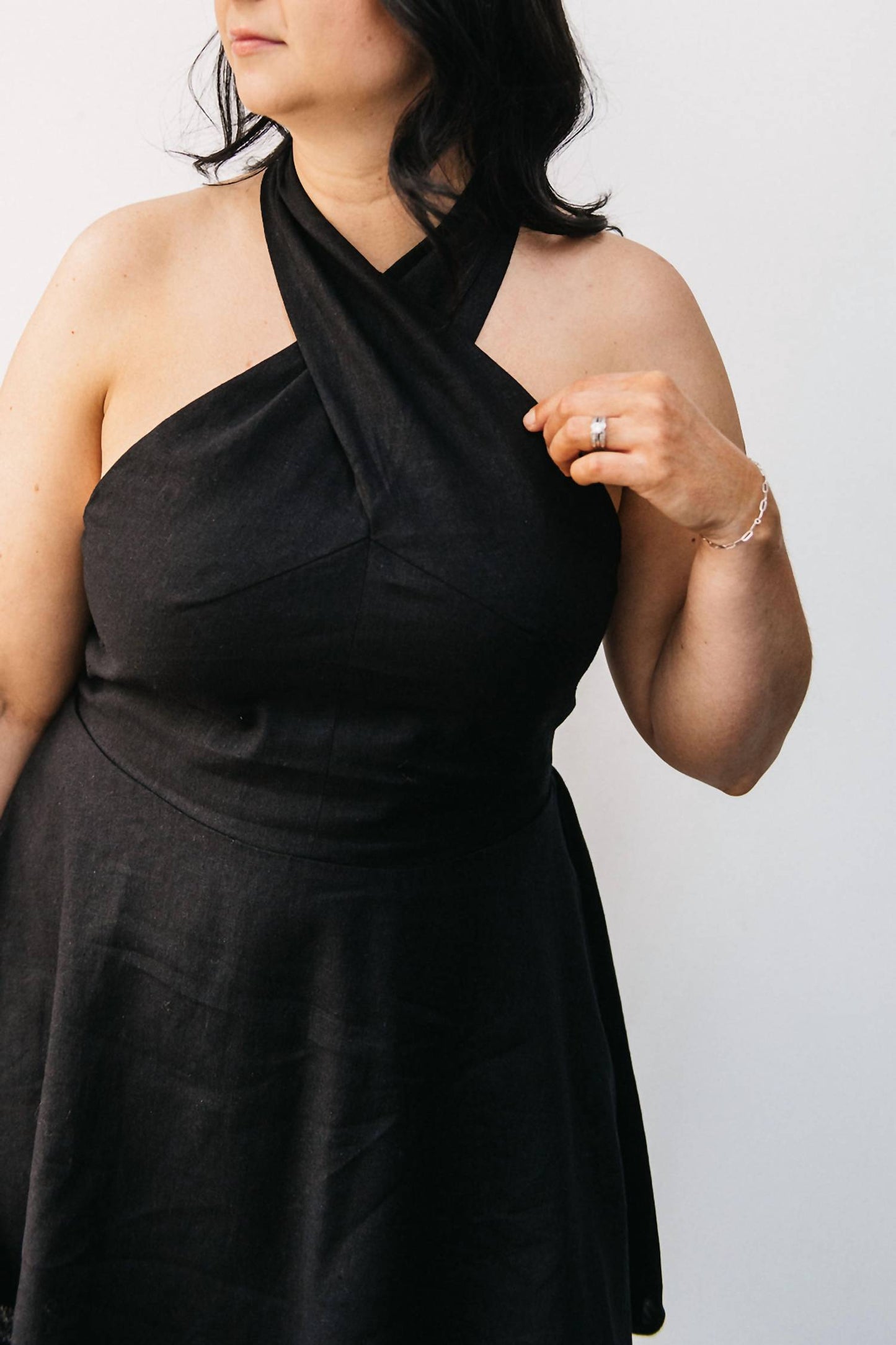 Steve Madden - Wrap Neck Mini Dress