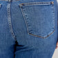 Judy Blue - Women's Wide Leg Double Button Jeans