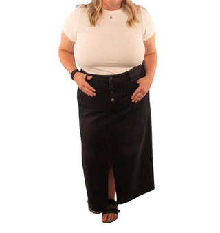 Mikarose - Ruby Maxi Denim Skirt