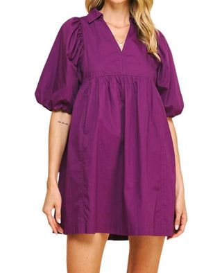 Pinch - Easy Essential Collared Mini Dress