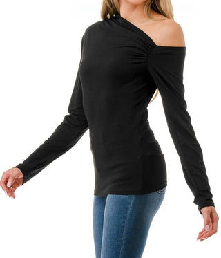 Ariella - Open Shoulder Top