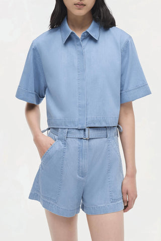 Simkhai - Lourie Belted Shorts