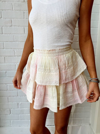 Loveshackfancy - Ruffle Mini Skirt