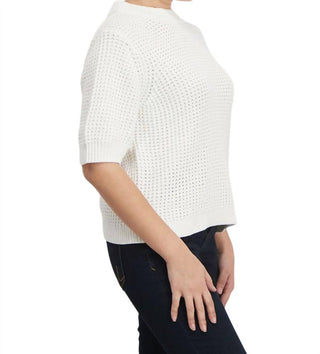 French Connection - MOZART LUNA WAFFLE SWEATER