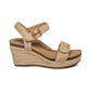Aetrex - SYDNEY QUARTER STRAP ESPADRILLE WEDGE SANDAL