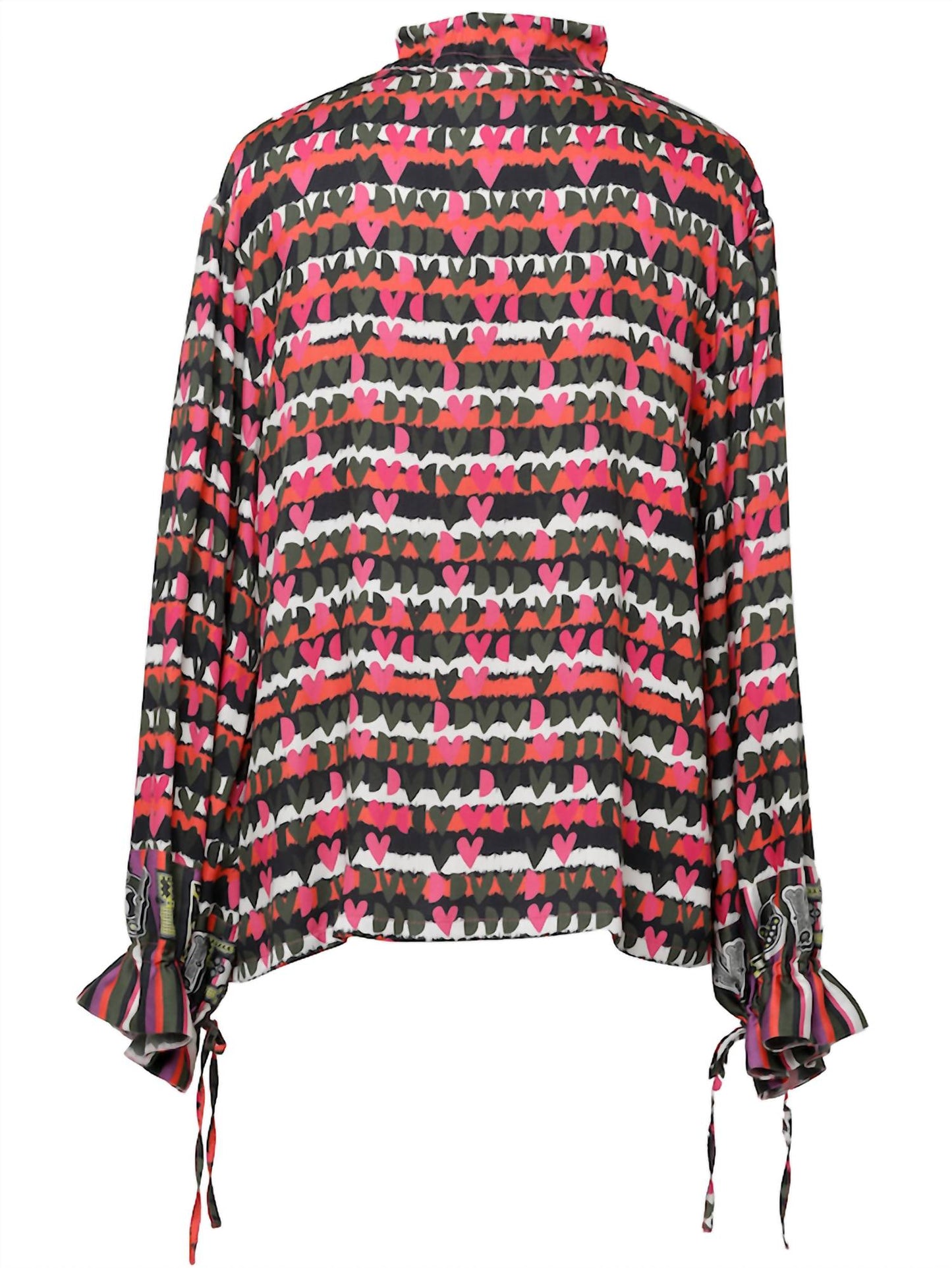 Emily Lovelock - Esther Hearts Print Blouse