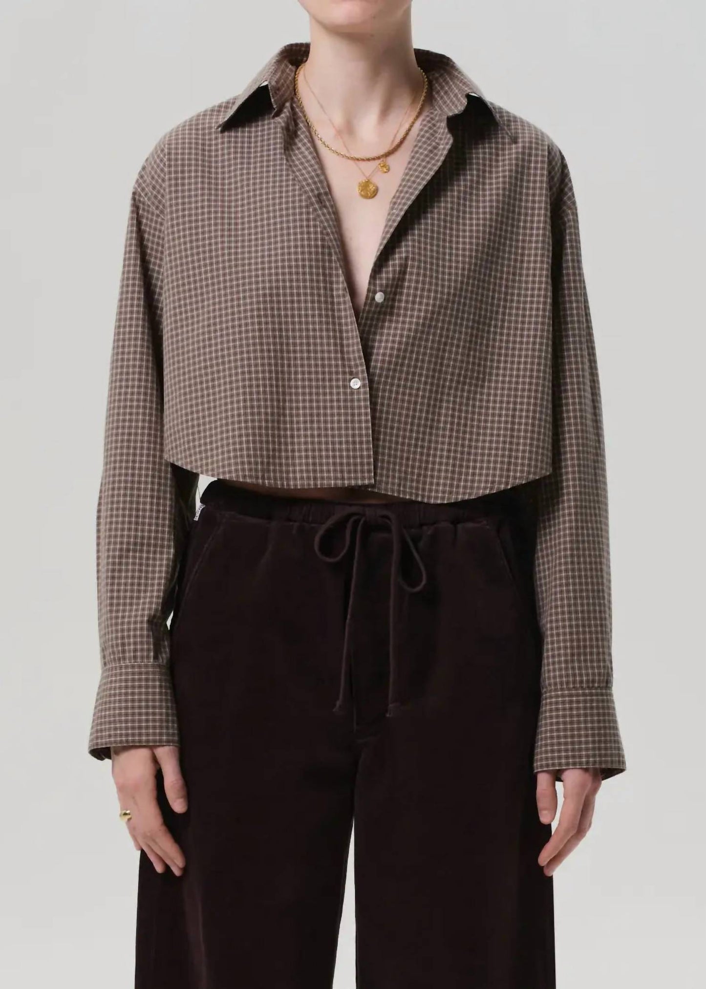 Citizens Of Humanity - Ana Cropped Shirt
