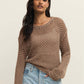 Z Supply - Cala Shimmer Crochet Sweater