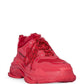 Balenciaga - Men's Triple S Faux Fur Hi Top Sneakers