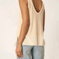 Project Social T - Weekend Vibes Sweater Rib Tank