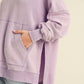 Aemi + Co - Side Slit Hoodie