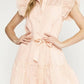 Entro - Grid Tie Dress