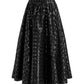 Alice + Olivia - Nilda Sequined Tweed Midi Skirt