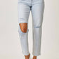 Risen - High Rise Light Wash Jeans
