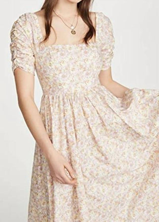 Free People - She’s A Dream Floral Powder Combo Maxi Dress