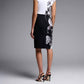 Joseph Ribkoff - Floral Two-tone Dress