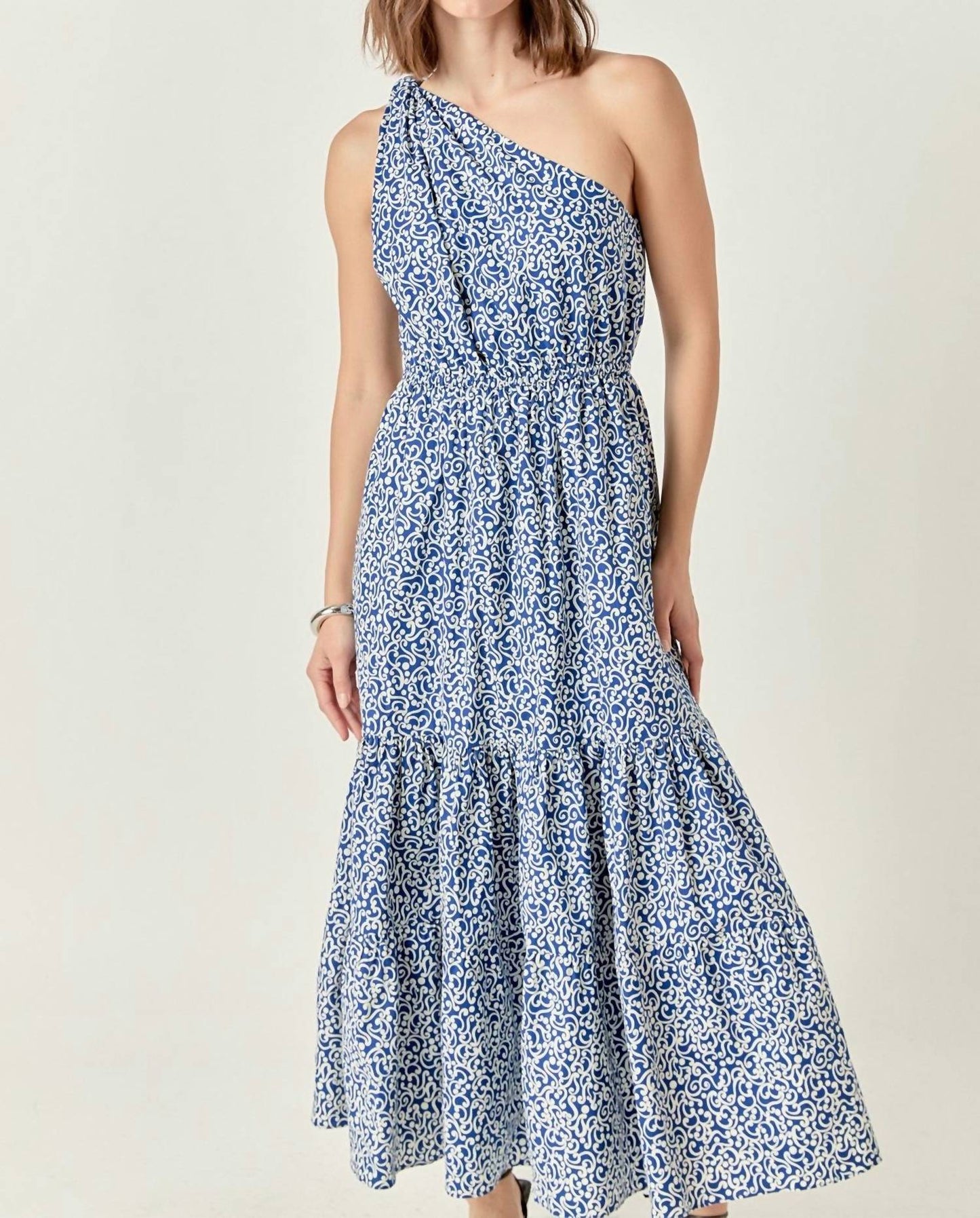 2.7 August Apparel - Anitha One Shoulder Dress