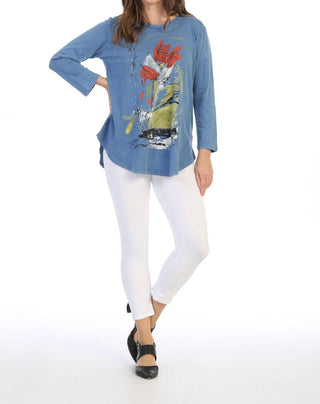 Jess & Jane - Celine Mineral Washed Cotton Top