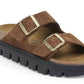 Birkenstock - Women's Papillio Arizona Chunky Suede Leather Sandals