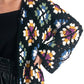 Elan - Valentina Granny Square Sweater Cardigan