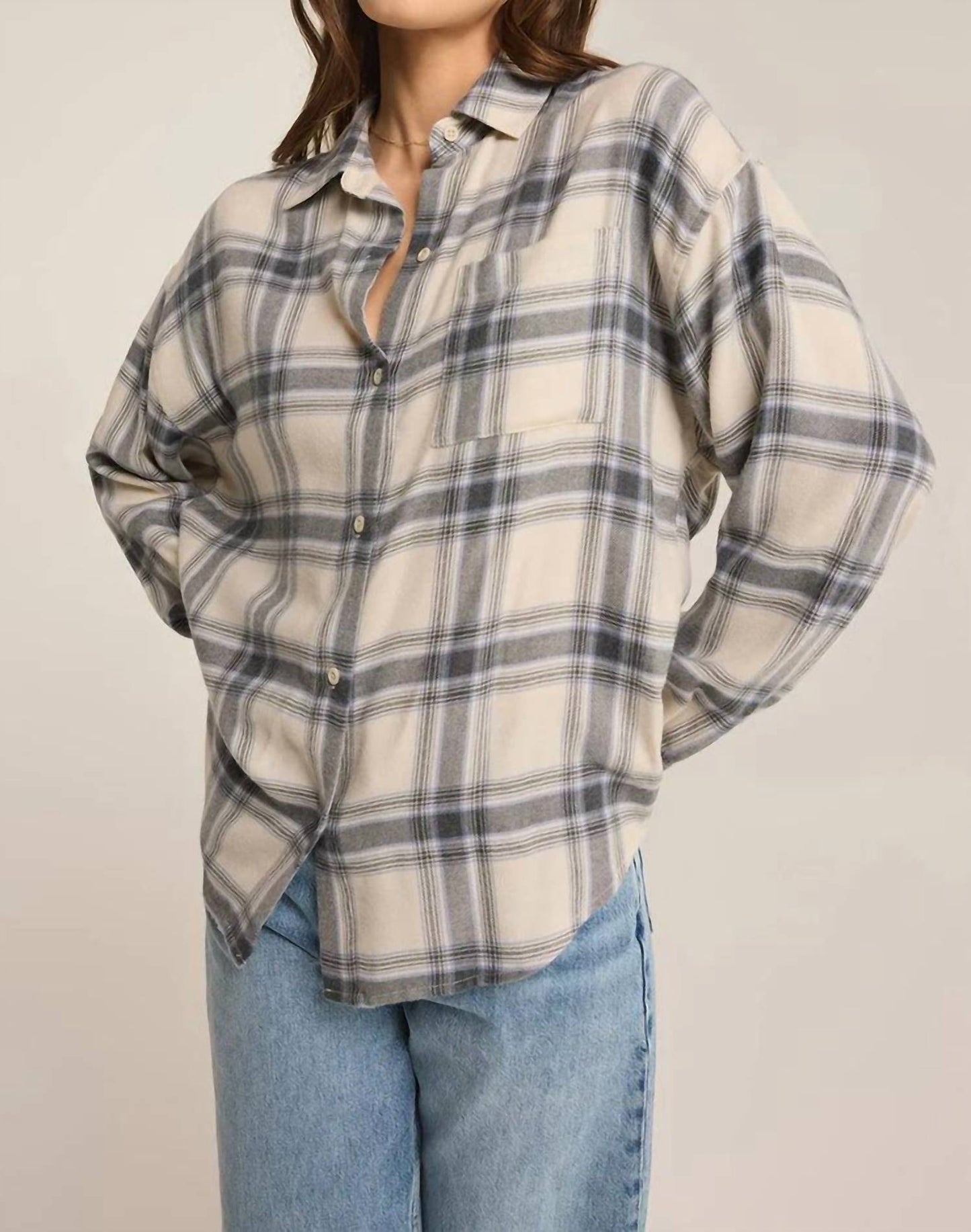 Z Supply - River Plaid Button Up Shirt