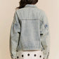 Davi & Dani - Mesh Stiching Button Down Jacket