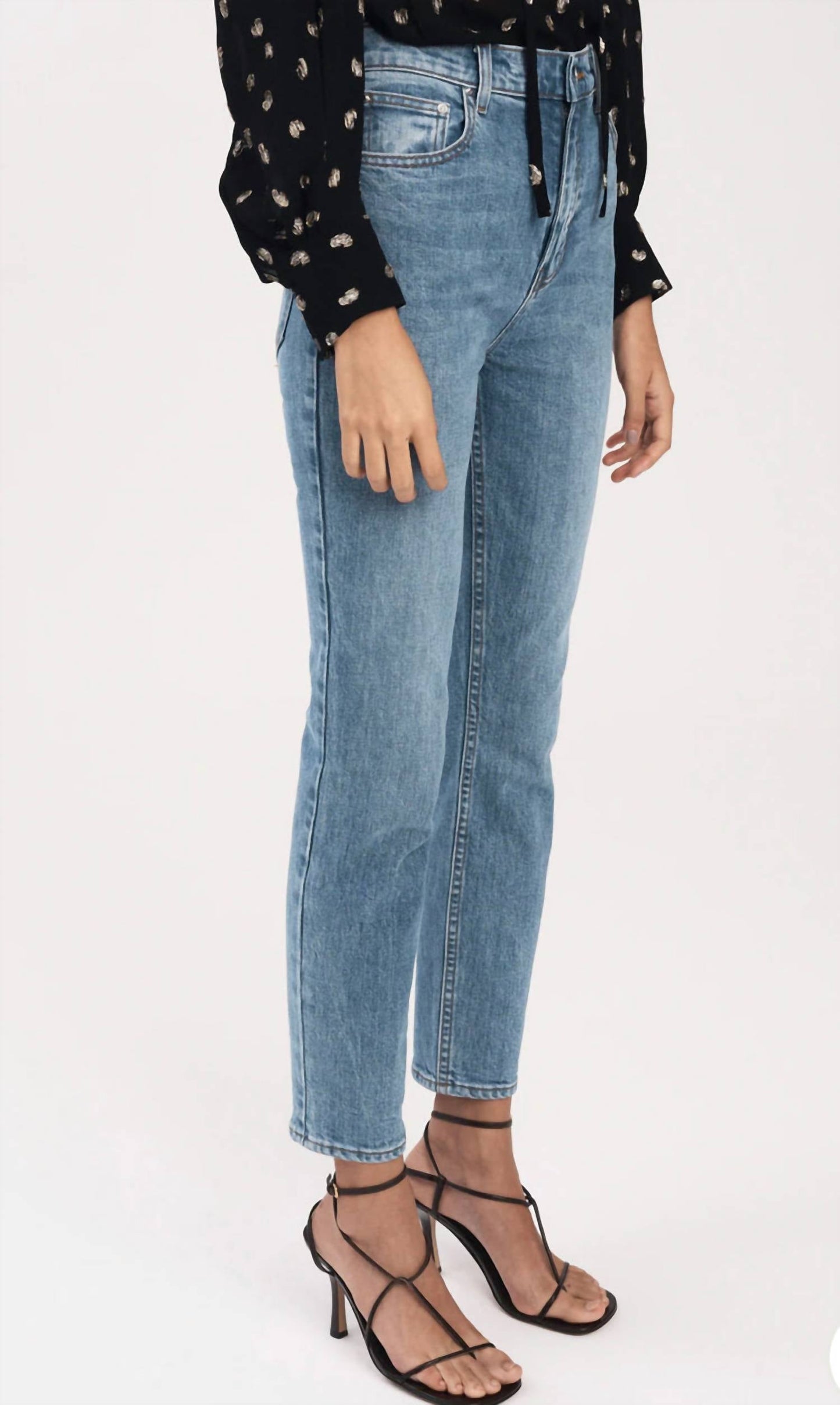Derek Lam 10 Crosby - Eden 5 Pocket Slim Straight Leg Jean