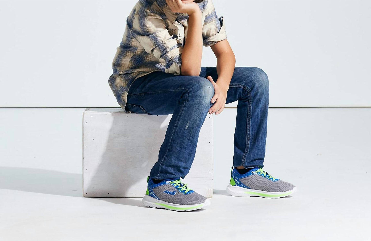 Avia - Boy's Avi Factor Slip On Sneakers