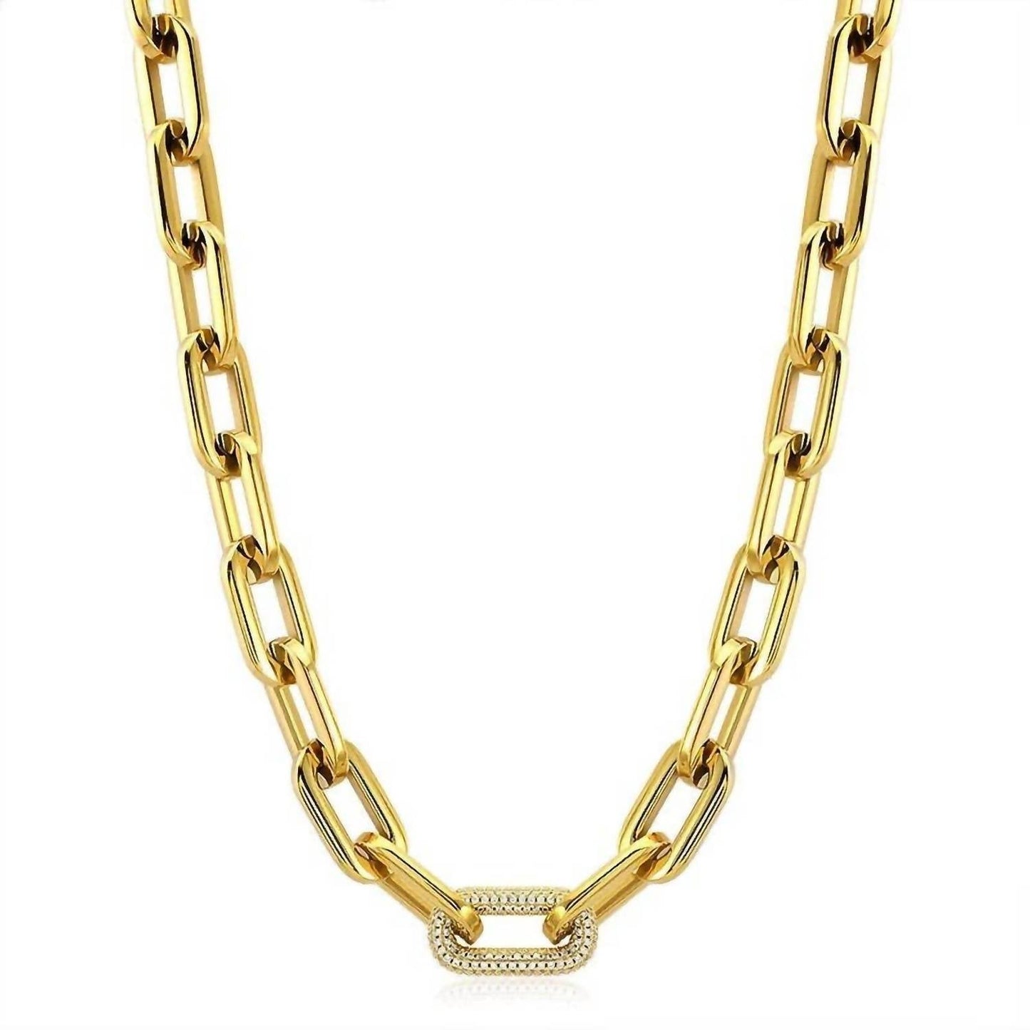 Sahira Jewelry Design - Women's Jenna Pave Chain Necklace