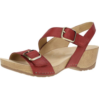 Dansko - Women's Trinity Cayenne Burnished Nubuck Wedge