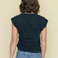 Pistola - Olivia Rolled Cap Sleeve Top