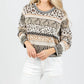 Oui - Women's Animal Print Sweater