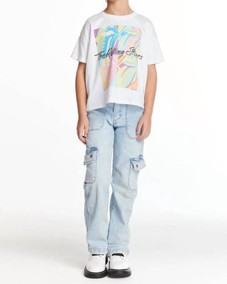 Chaser - Girl's Rolling Stones Multi Logo Tee