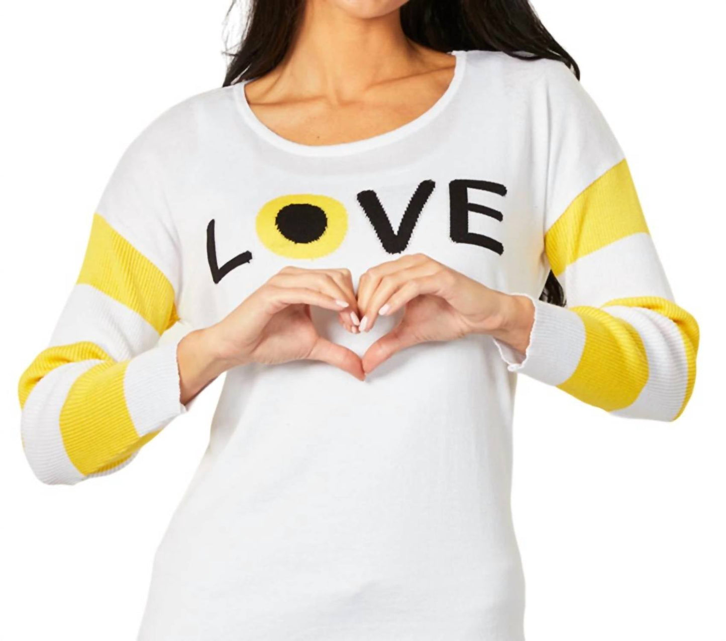 Angel Apparel - Love Eye Crew Top