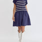 Entro - Striped Layered Dress
