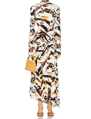 A.L.C. - Lia Jersey Printed Maxi Dress