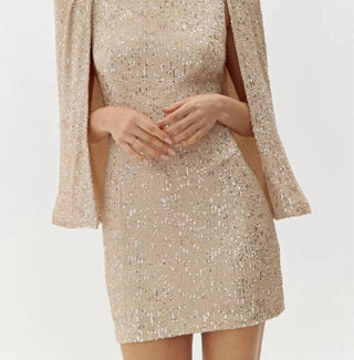 Adelyn Rae - Maddy Sequin Bodycon Mini Dress