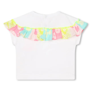 Billieblush - Baby Set Of Tshirt With Flounces & Matching Shorts