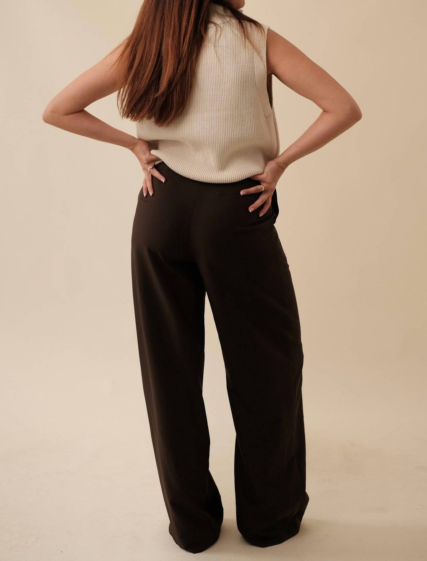 Sofie The Label - Brooks Pleated Wide Leg Trouser