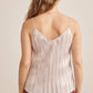 In February - Shine Bright Pleated Tank Top