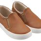 Oldsoles - Kids Hoff Leather Slip On Sneaker Shoe