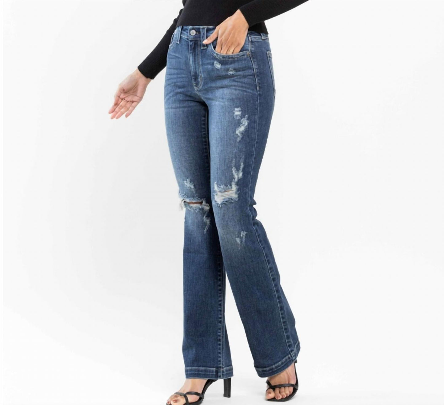 Judy Blue - Destroyed Bootcut Jean