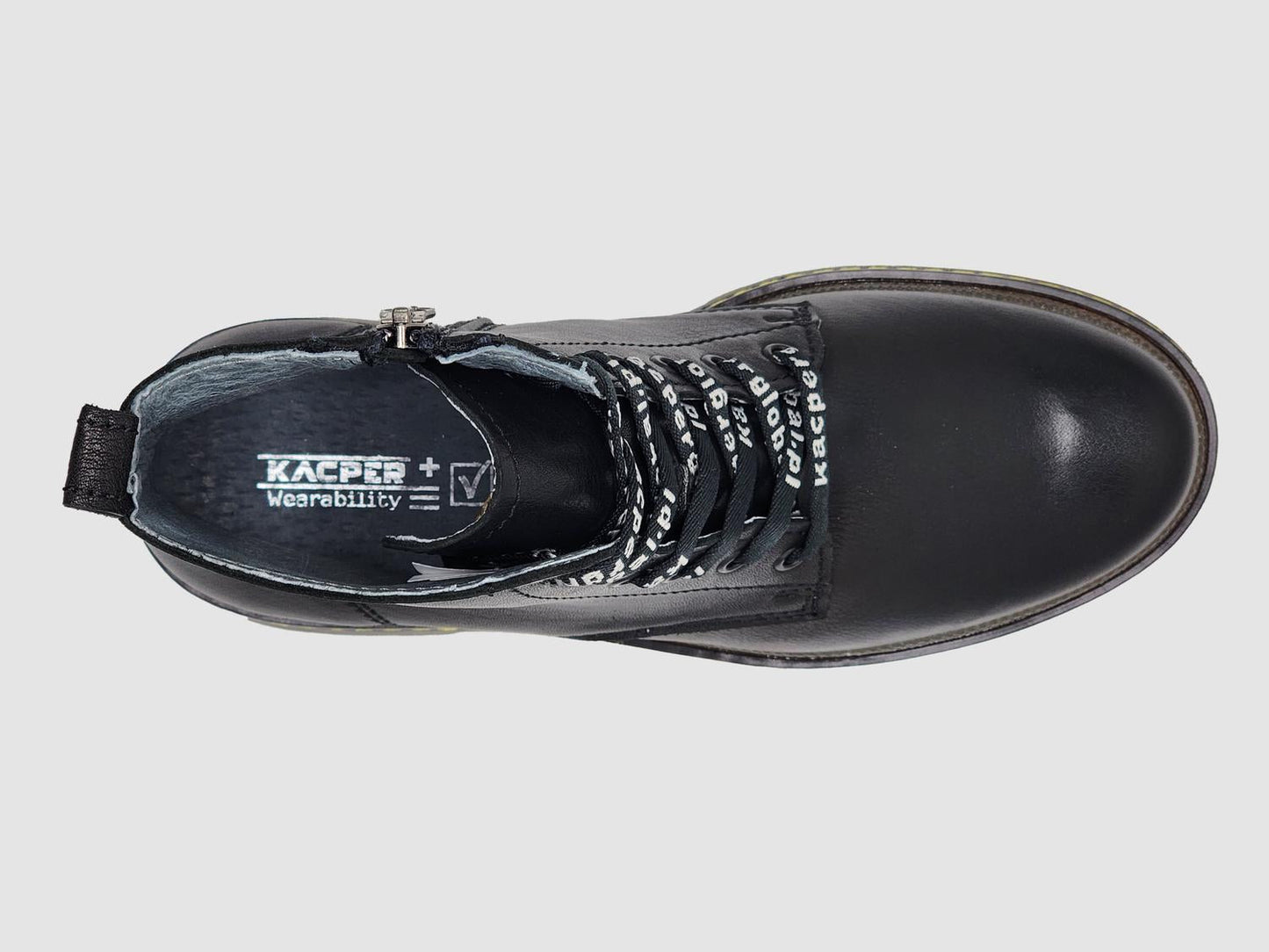 Kcr Group - Women's Premium Leather Zip-Up Boots