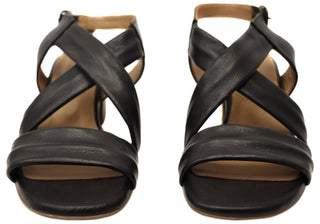 Bueno - Women's European Leather Mid Heel Sandal
