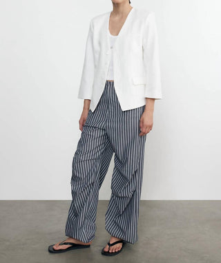 Enza Costa - Supima Baby Rib Cropped Fitted U Tank